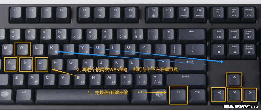 键盘,怎样把wasd键与上下左右方向键互换? - 生活百科 - 鞍山生活社区 - 鞍山28生活网 as.28life.net