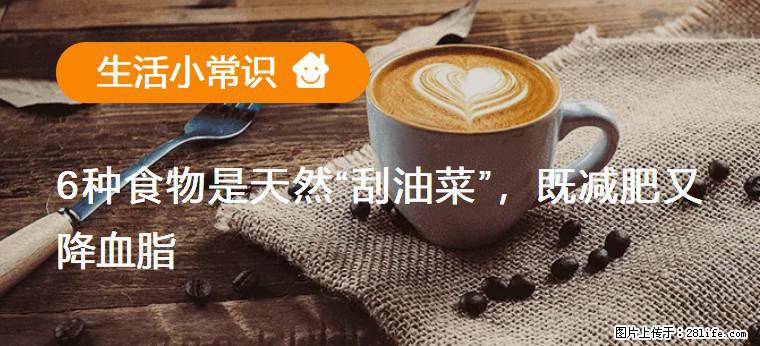 【生活小常识】6种食物是天然“刮油菜”，既减肥又降血脂 - 鞍山生活资讯 - 鞍山28生活网 as.28life.net